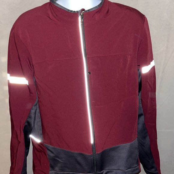 Novara "headwind" Jacket, Color Rouge/Asphalt (maroon/grey) Men's Size XL - Picture 3 of 16